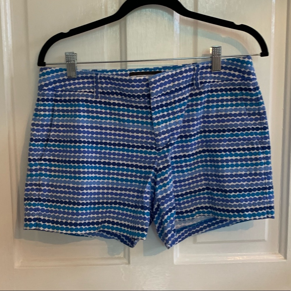 Banana Republic Marimekko Blue dot print short